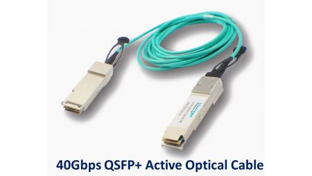 Aktives optisches 40-Gbit/s-QSFP+-Kabel - Aktives optisches 40-Gbit/s-QSFP+-Kabel